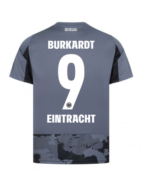 Muži Futbalové oblečenie Eintracht Frankfurt Jonathan Burkardt #9 2025-26 Krátky Rukáv - Tretina Muži Futbalové oblečenie Eintracht Frankfurt Jonathan Burkardt #9 2025-26 Krátky Rukáv - Tretina